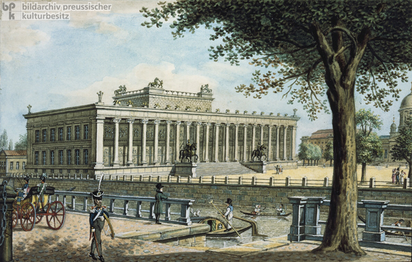 The Old Museum [<I>Altes Museum</i>] in Berlin (c. 1825)